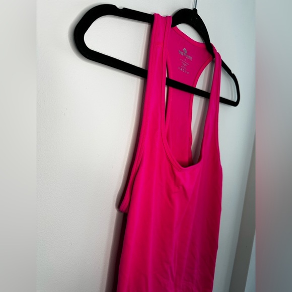 Women’s Pink 20 Degree Key Hole Tank Top Work Out Gym Athletic Active Wear XL - Picture 2 of 8